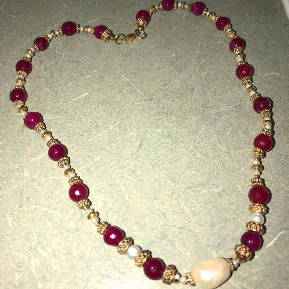 Opal necklace